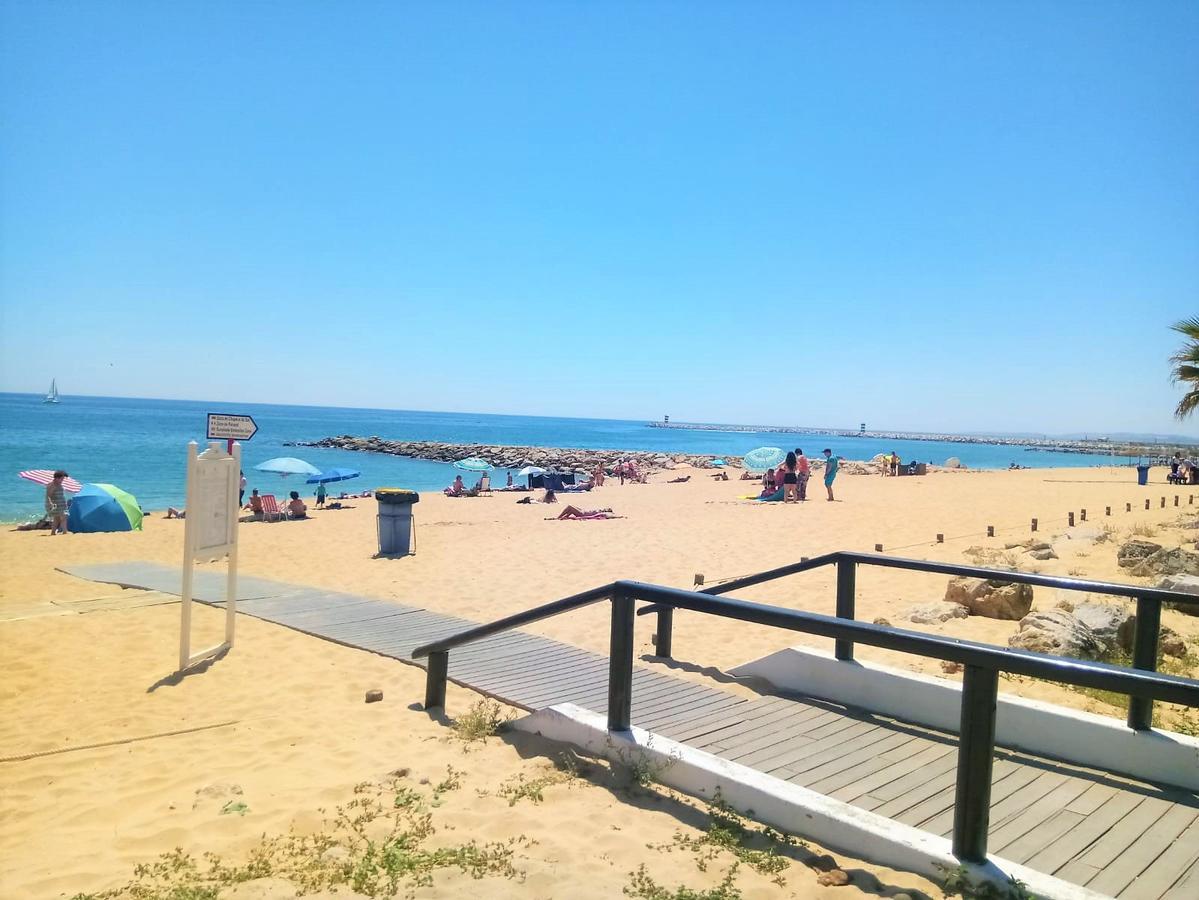 Mira Atlantico 13- Terraco Com Vista Mar E Cidade, Wifi, 80Mt Praia Quarteira Εξωτερικό φωτογραφία