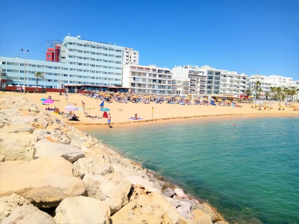 Mira Atlantico 13- Terraco Com Vista Mar E Cidade, Wifi, 80Mt Praia Quarteira Εξωτερικό φωτογραφία