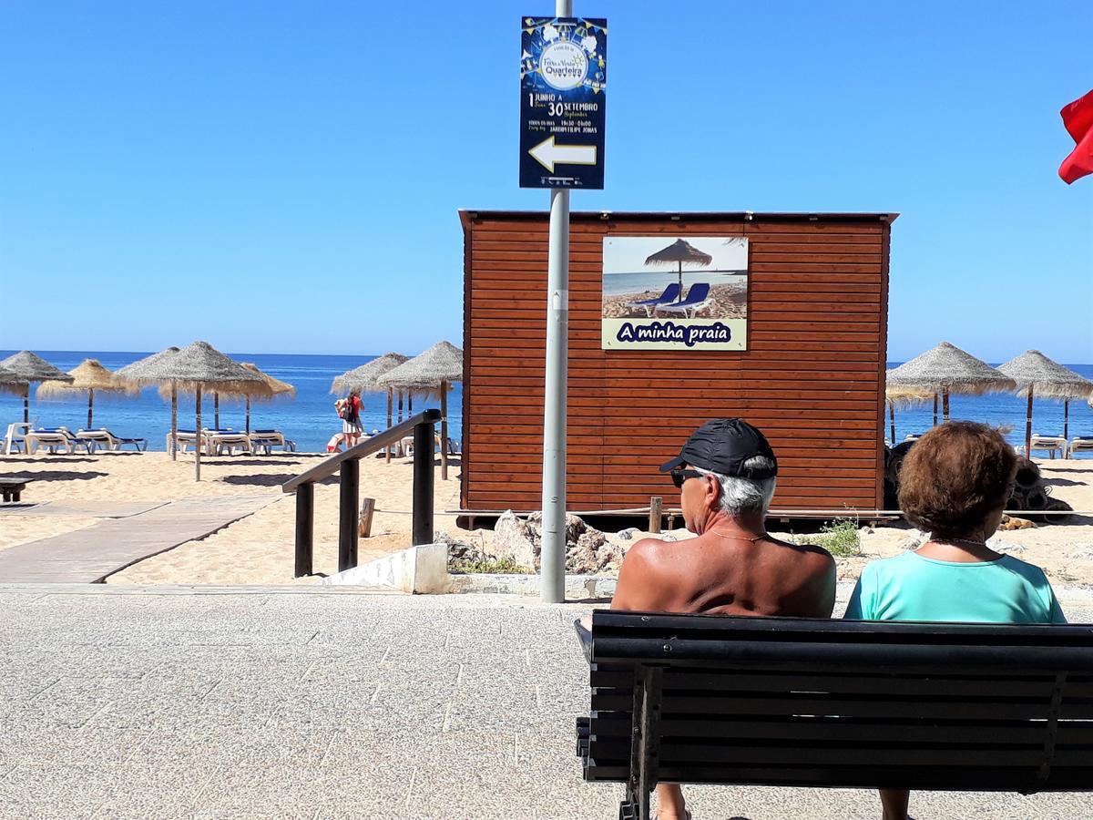 Mira Atlantico 13- Terraco Com Vista Mar E Cidade, Wifi, 80Mt Praia Quarteira Εξωτερικό φωτογραφία