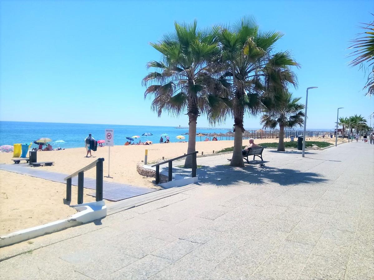 Mira Atlantico 13- Terraco Com Vista Mar E Cidade, Wifi, 80Mt Praia Quarteira Εξωτερικό φωτογραφία